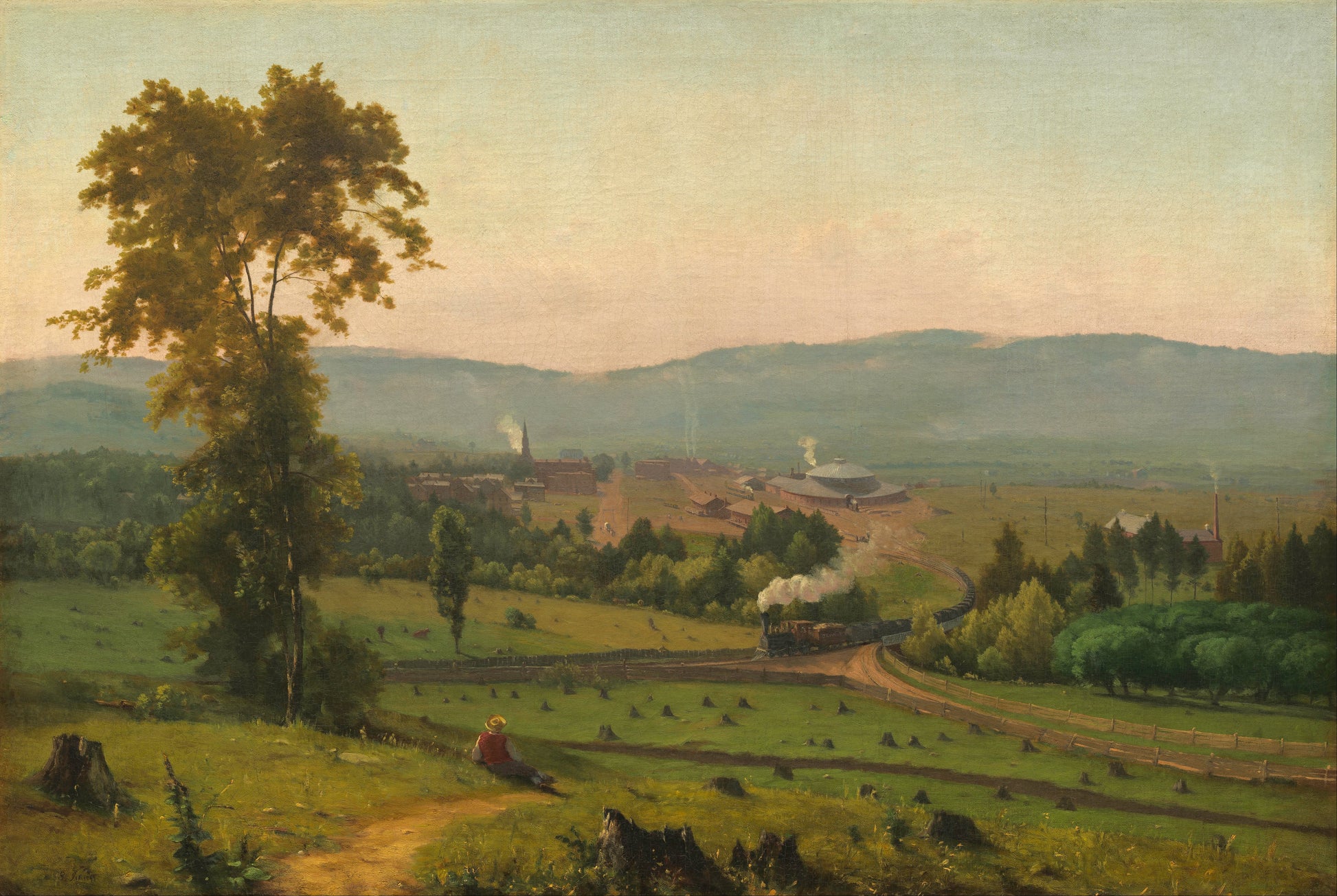 La vallée de Lackawanna - George Inness