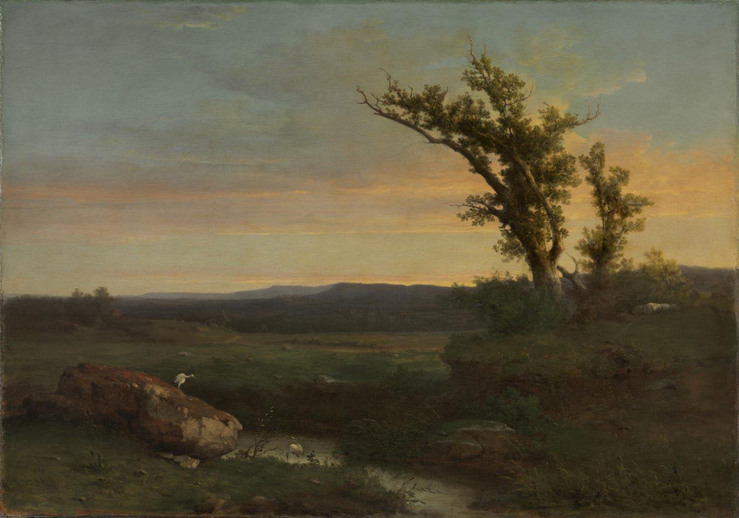 Crépuscule sur la campagne - George Inness