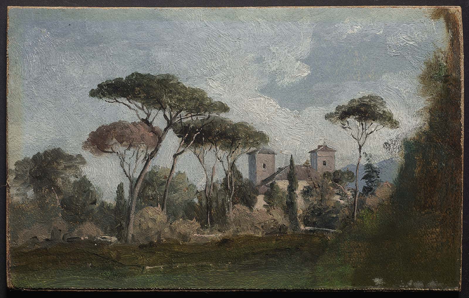 Villa Borghèse, Rome - George Inness