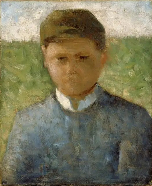 De Kleine boer in het blauw - Georges Seurat