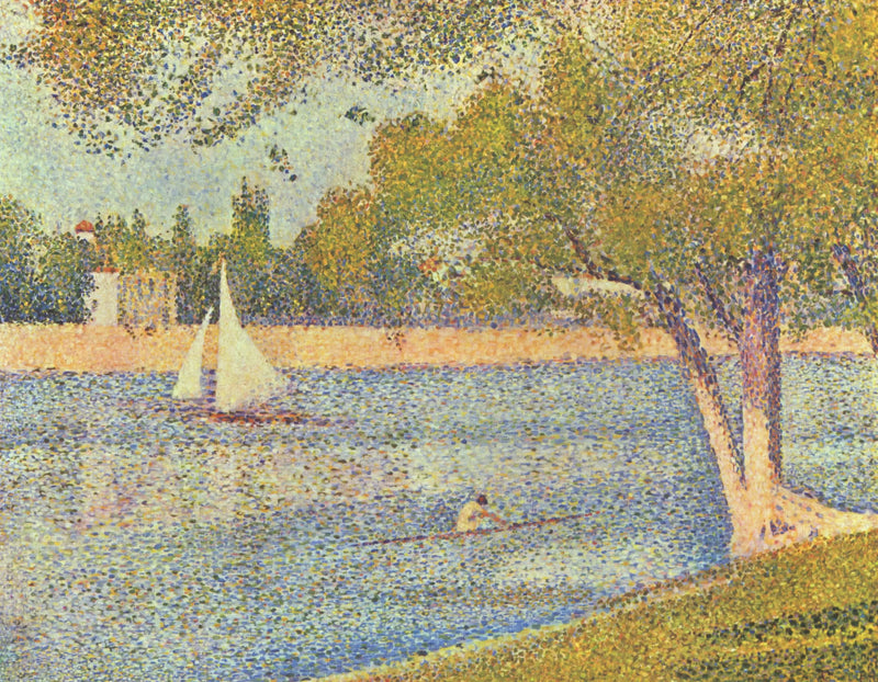 De Seine bij de Grote Jatte - Lente - Georges Seurat