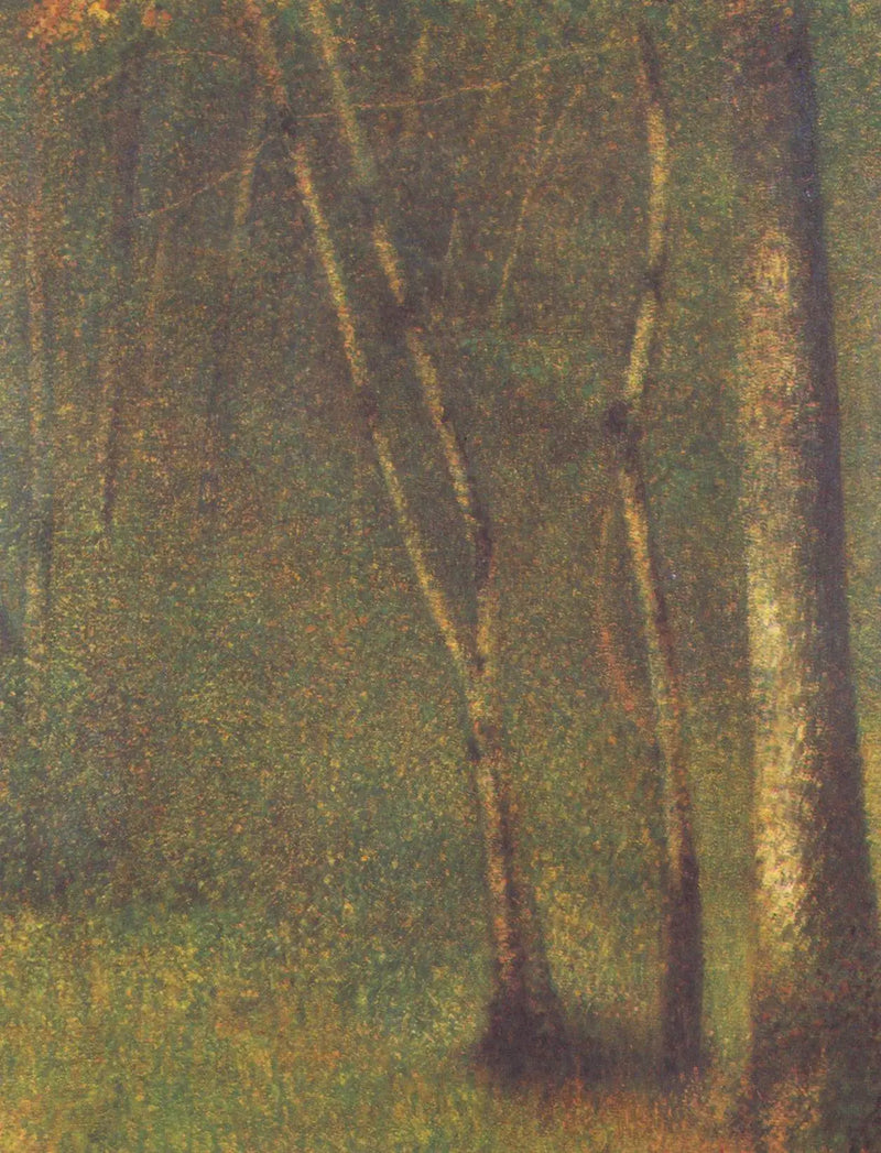 Onderbos bij Pontaubert - Georges Seurat