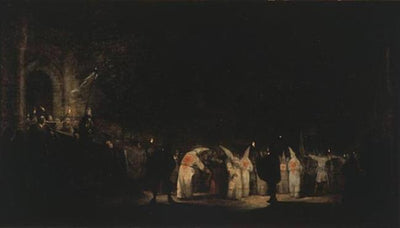 Procession de flagellants - Gerard ter Borch