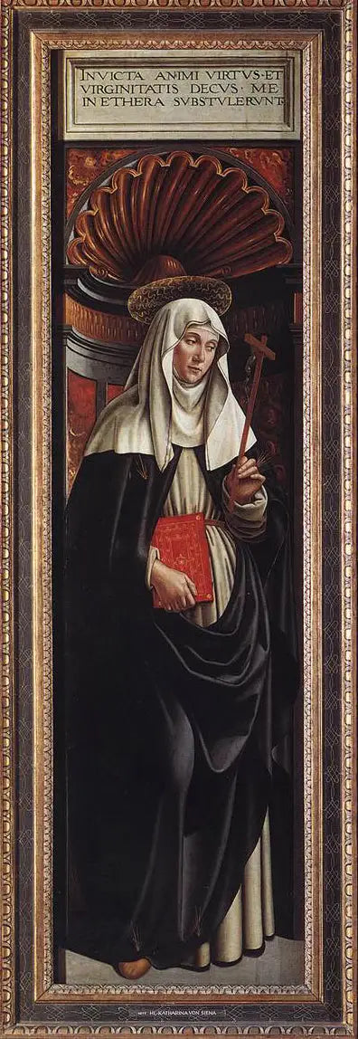 Sint-Catharina van Siena - Domenico Ghirlandaio
