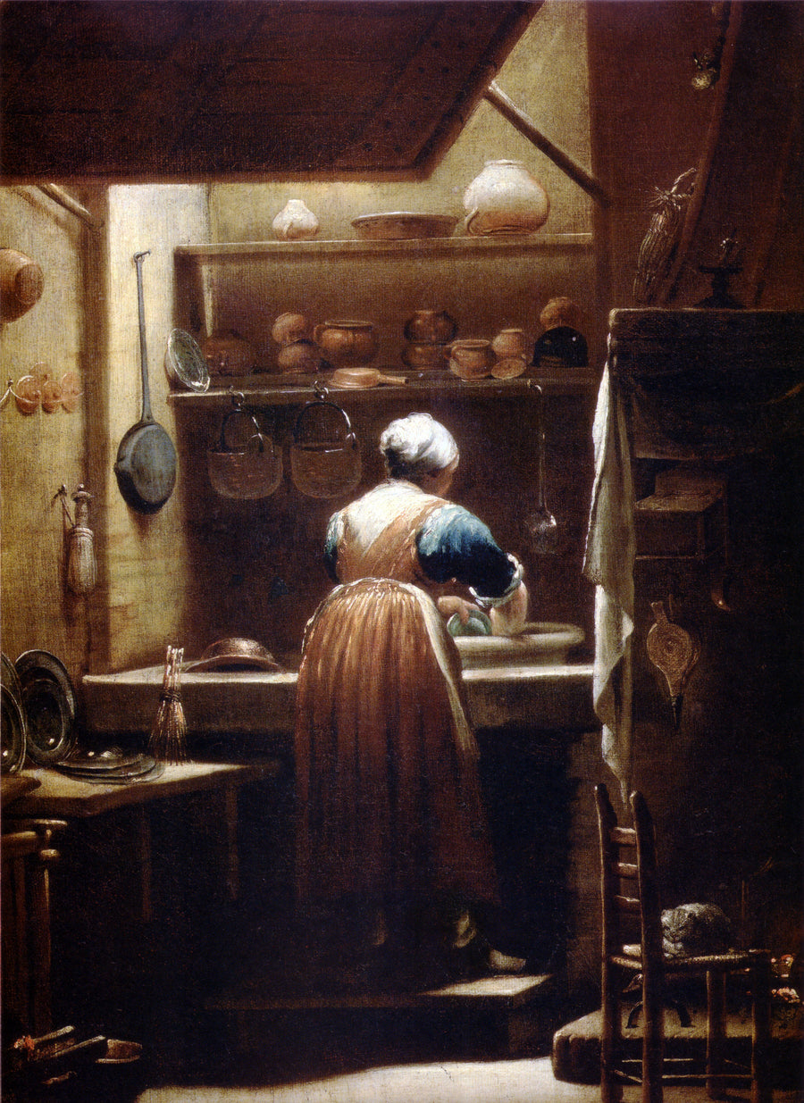 La sguattera - Giuseppe Maria Crespi