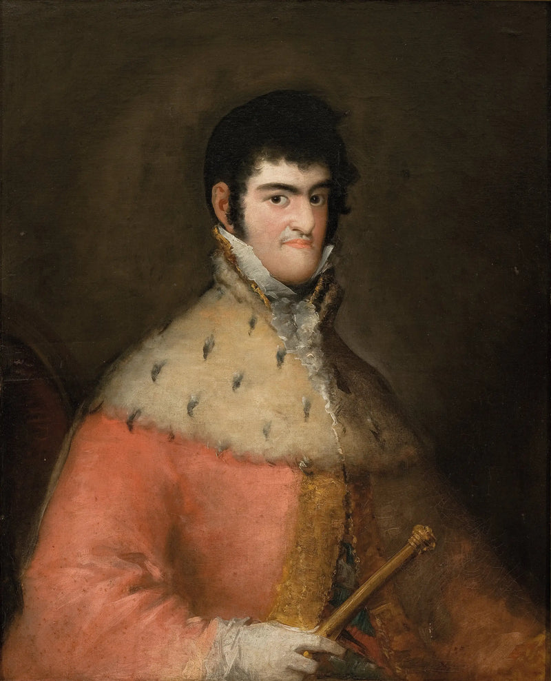 Portret van Ferdinand VII van Spanje - Francisco de Goya