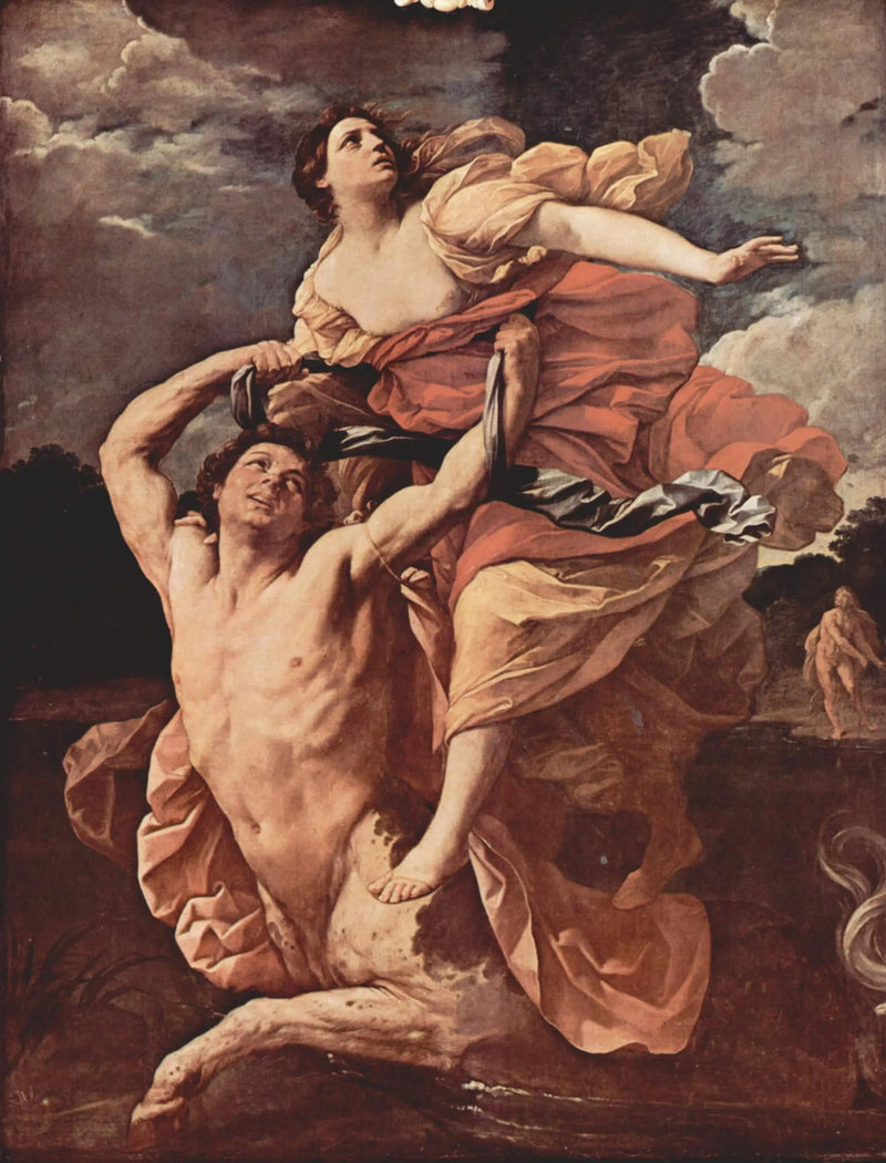 Déjanire verwijderd door de centaur Nessus - Guido Reni