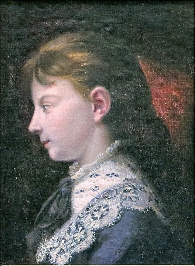Portret van Juliette - Gustave Courbet