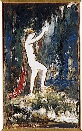 Diane in bad - Gustave Moreau