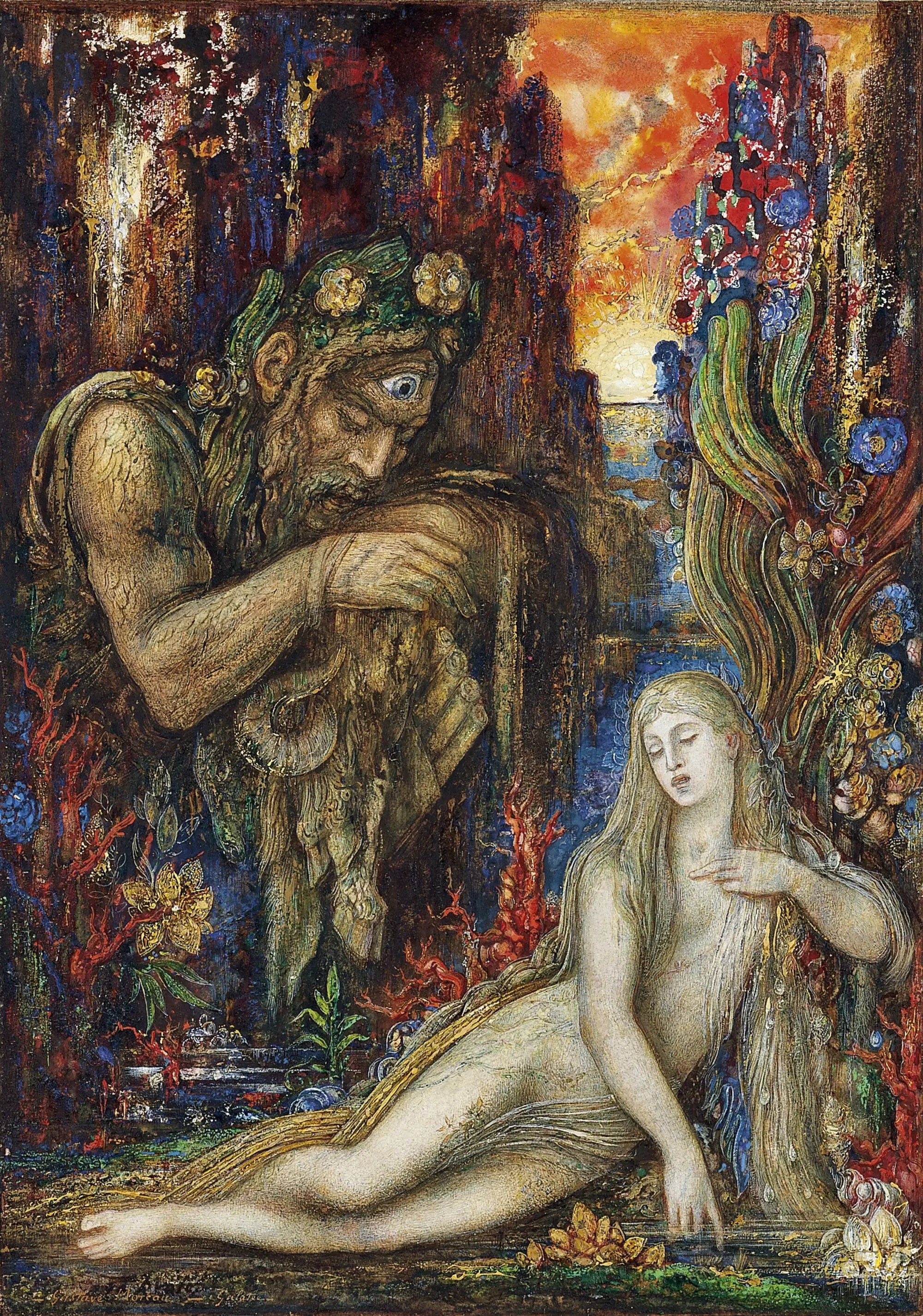 Galatée - Gustave Moreau - Alpha Reproduction