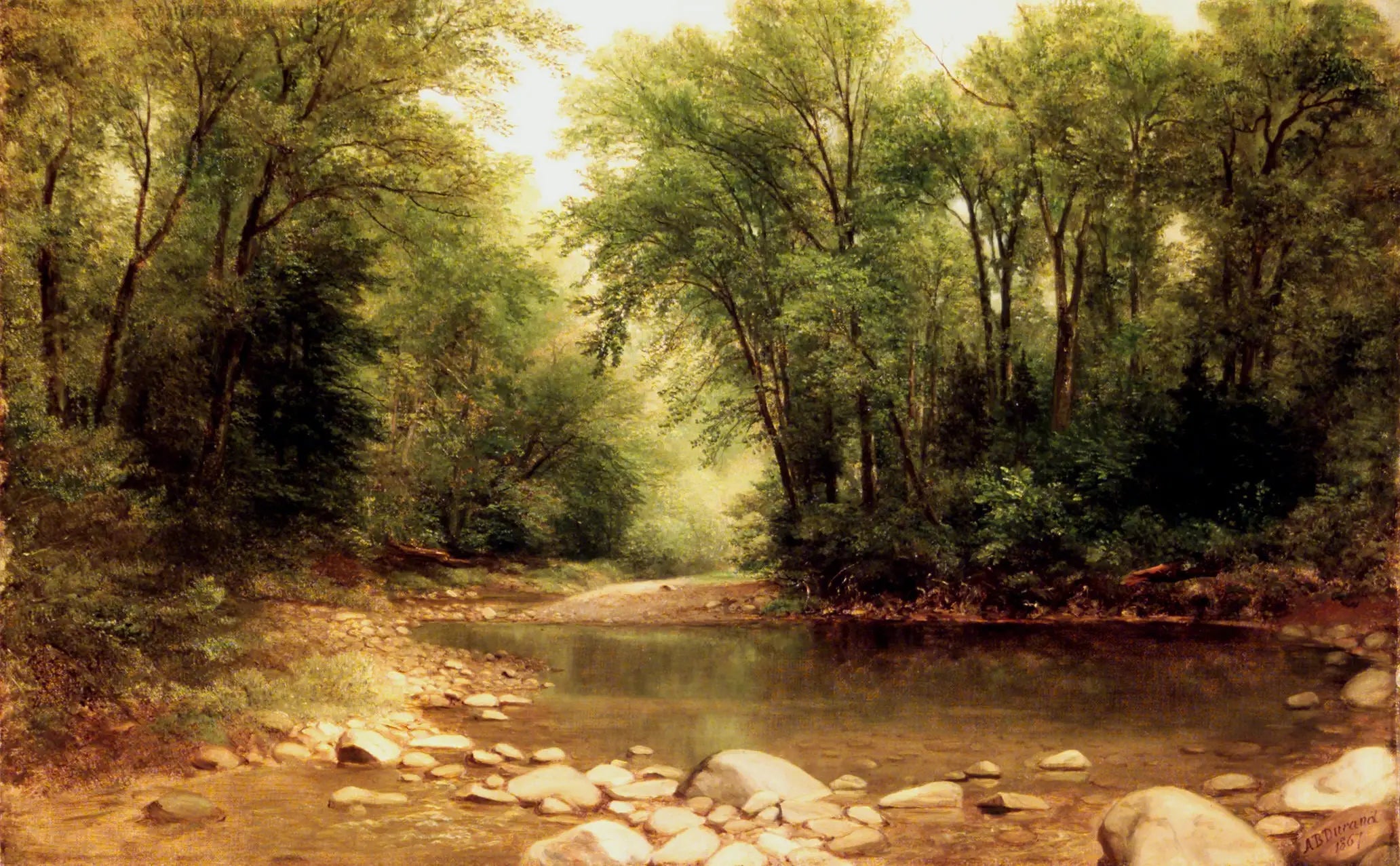 Paysage - Asher Brown Durand - Alpha Reproduction