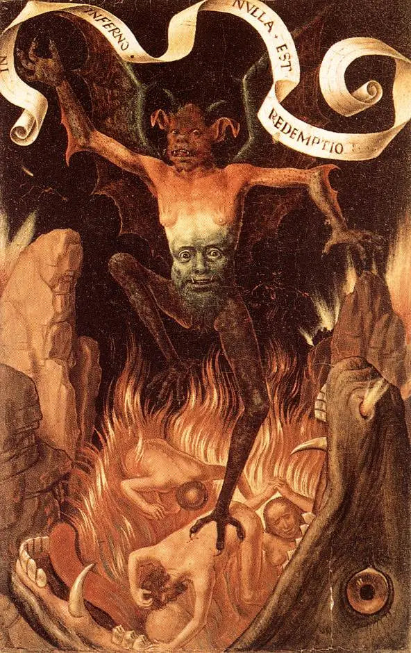De hel - Hans Memling