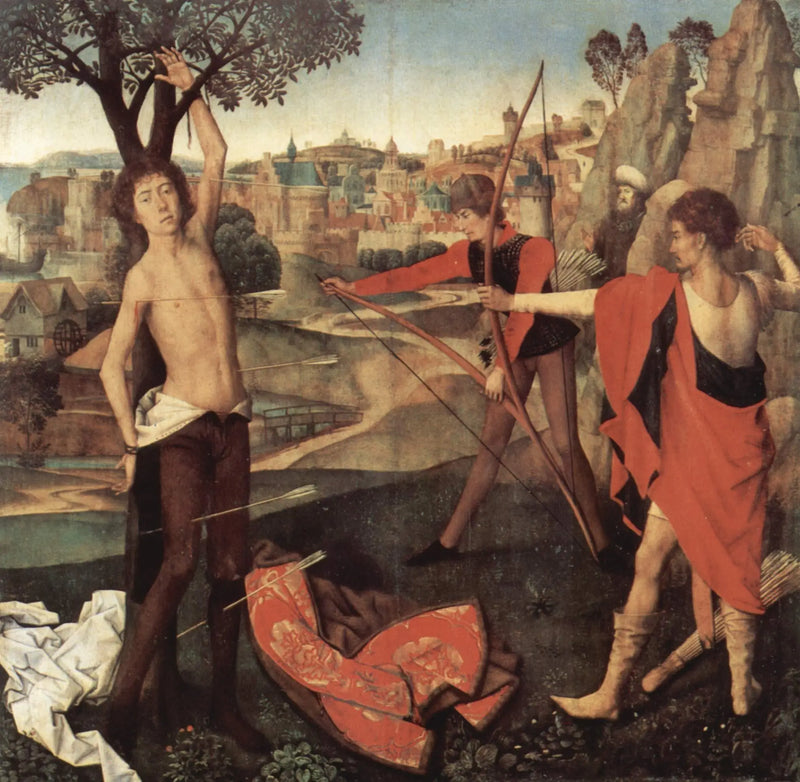 De marteling van Sint Sebastiaan - Hans Memling