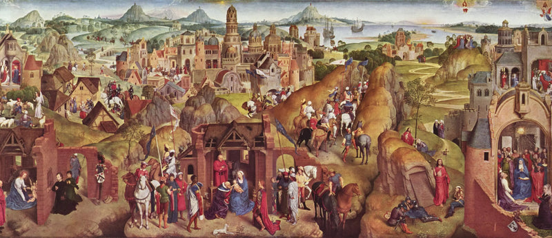 Aankomst en Overwinning van Christus - Hans Memling