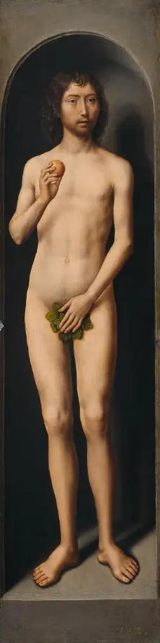 Adam - Hans Memling - Alpha Reproduction