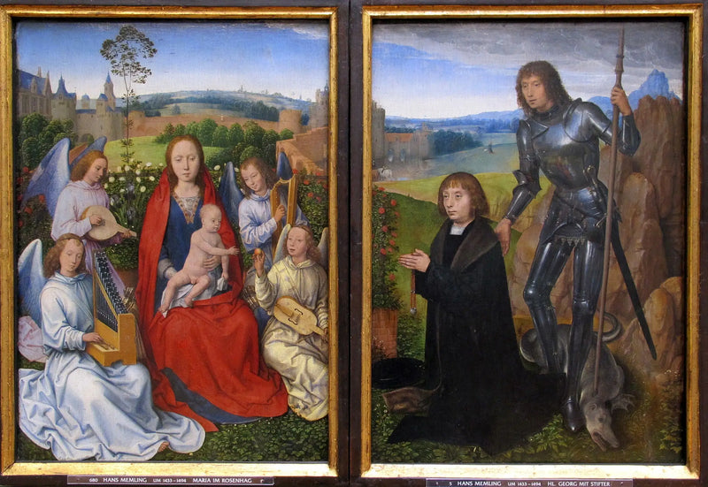 Diptyque van München - Hans Memling