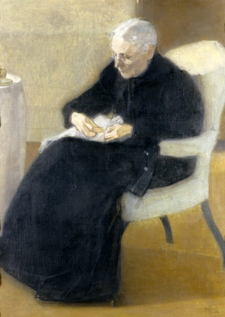 At Home - Helene Schjerfbeck