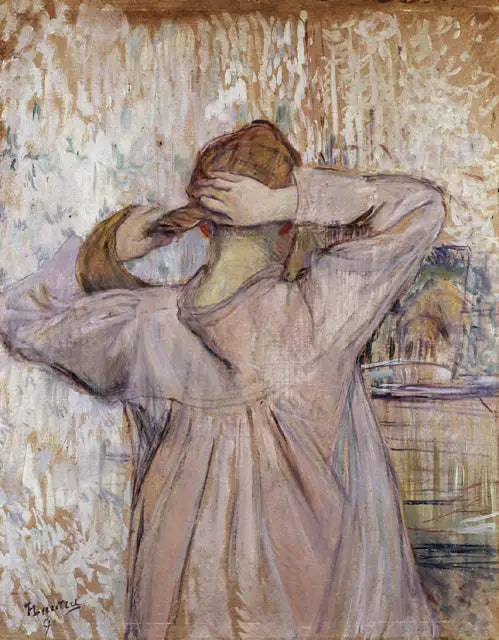 De Toilette - Henri de Toulouse-Lautrec