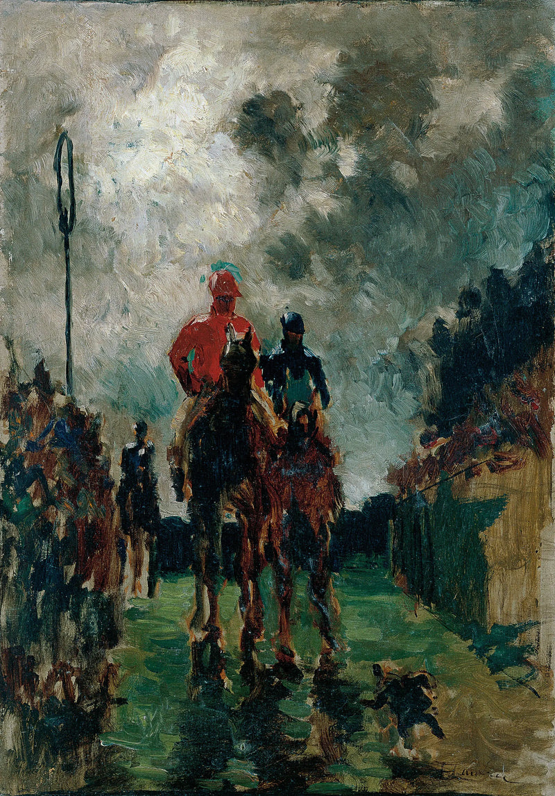 De Jockeys - Henri de Toulouse-Lautrec