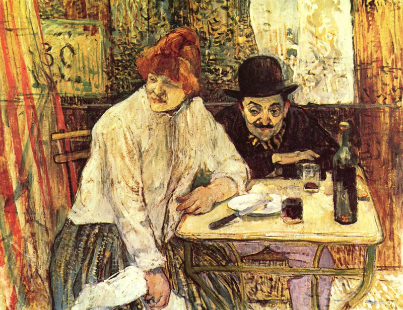 Bij de Mie - Henri de Toulouse-Lautrec