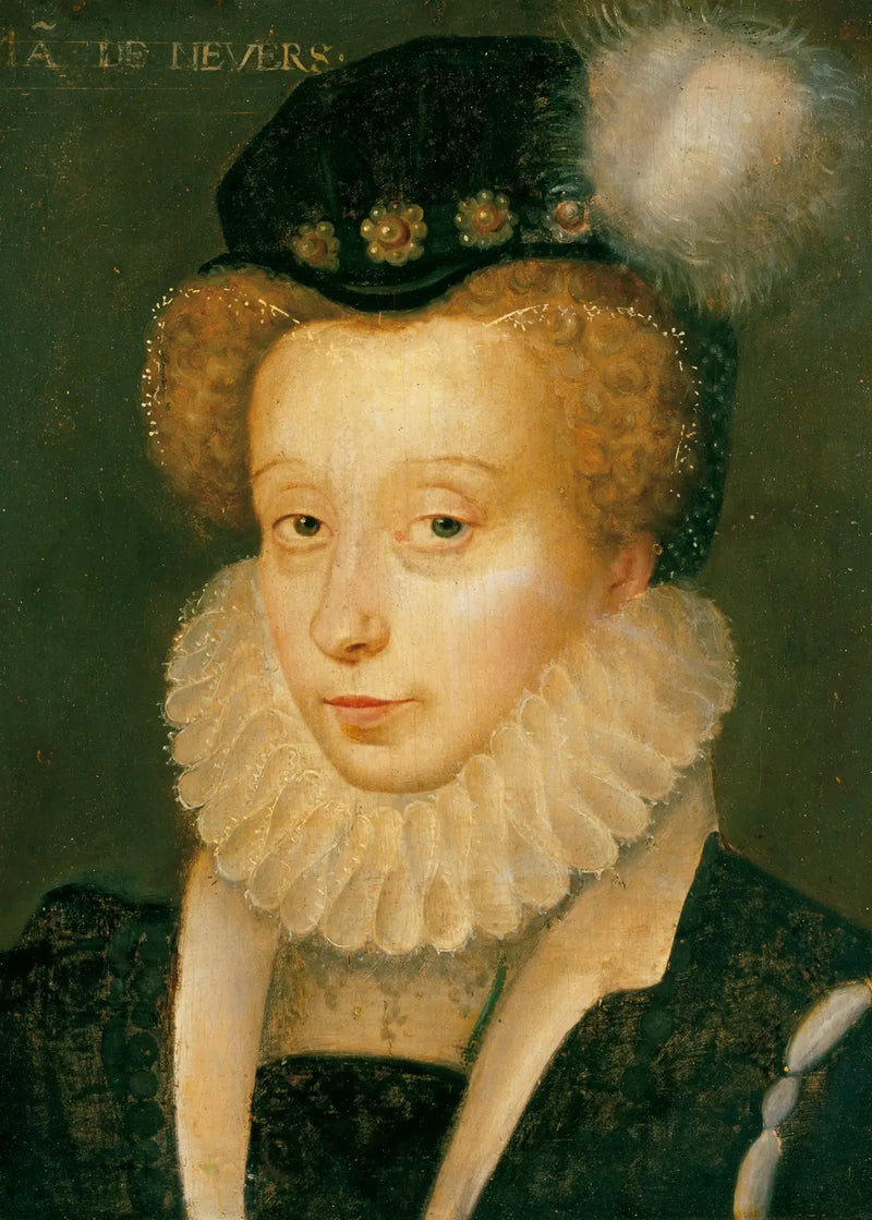 Henriette de Clèves (1542–1601), 4e hertogin van Nevers - François Clouet

Source:
Henriette de Clèves (1542–1601), 4e duchesse de Nevers - François Clouet
