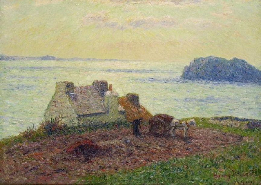La Baie de Lampaul - Henry Moret - Alpha Reproduction