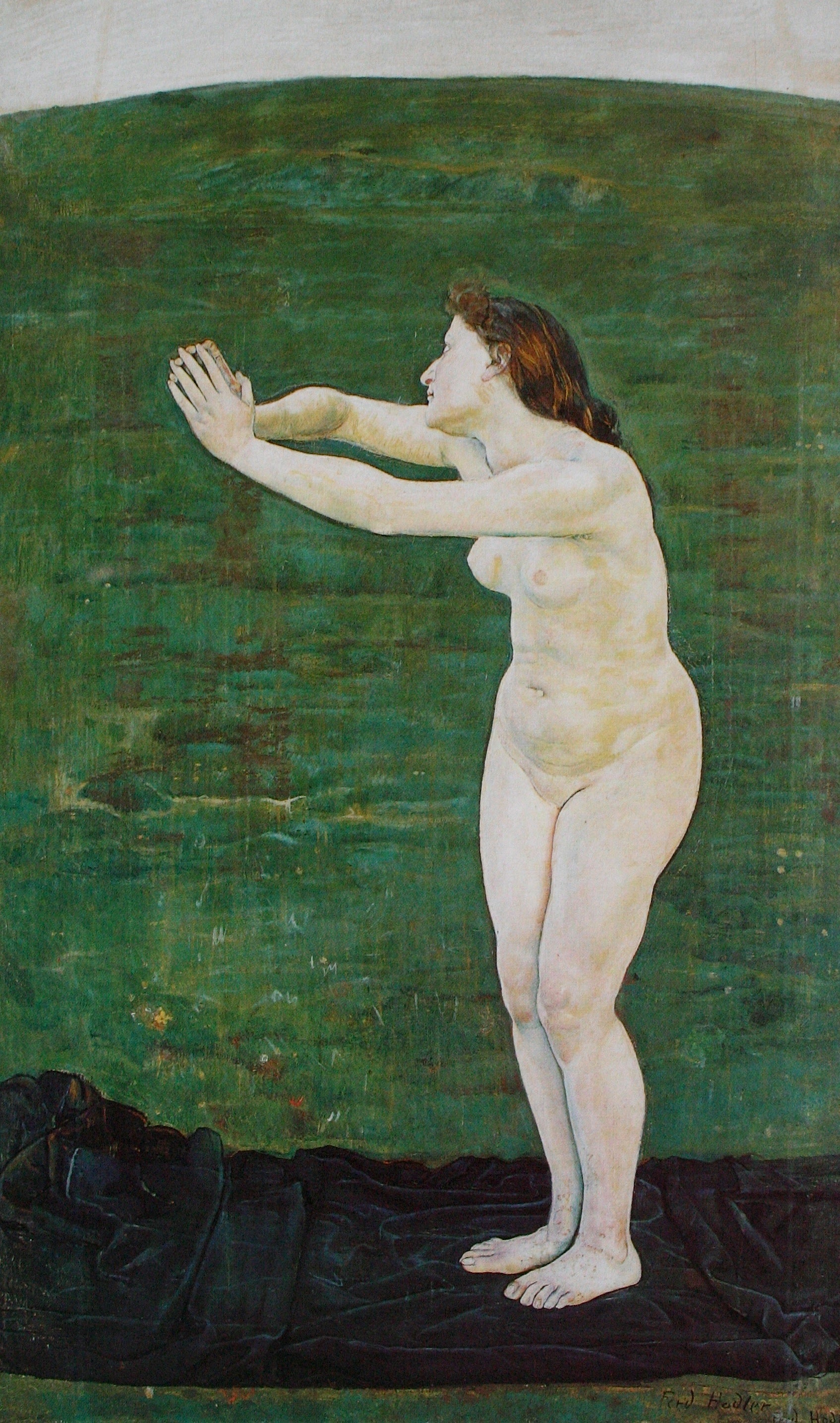 Communion avec l’infini - Ferdinand Hodler - Alpha Reproduction