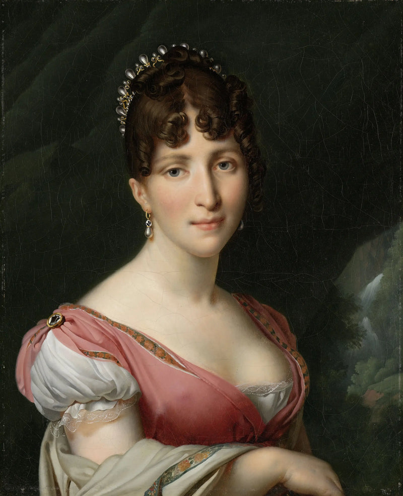 Portret van Hortense de Beauharnais, koningin van Nederland - Anne-Louis Girodet

Source:
Portrait d'Hortense de Beauharnais, reine de Hollande - Anne-Louis Girodet