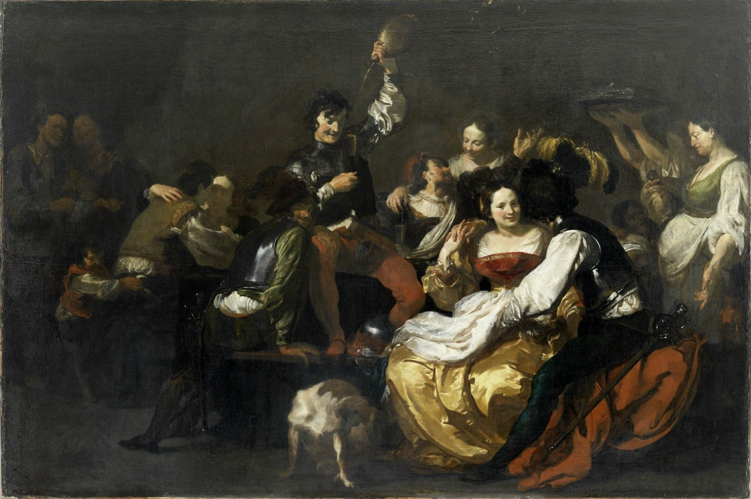 Le fils prodigue chez les prostituées - Johann Liss