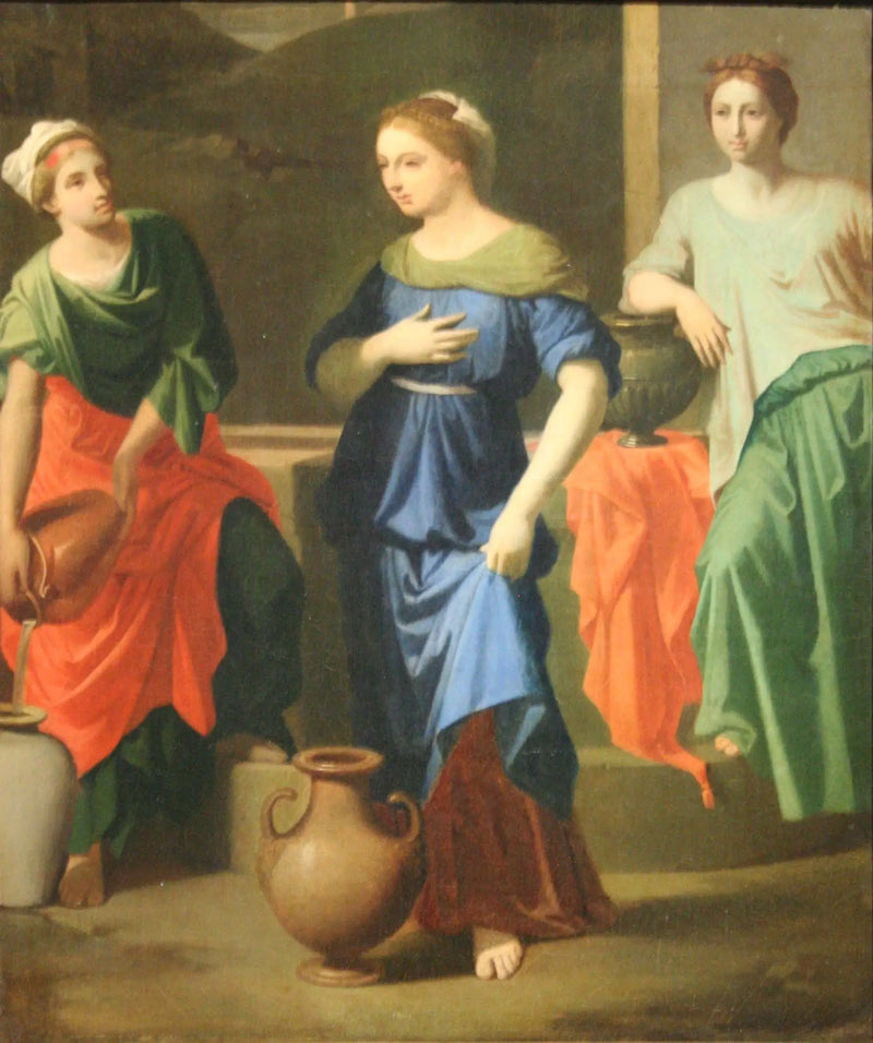 De ontmoeting van Eliezer en Rebecca - Jean-Auguste-Dominique Ingres