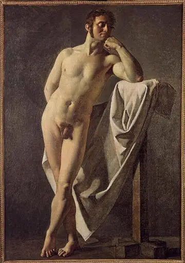 Academie van de man - Jean-Auguste-Dominique Ingres