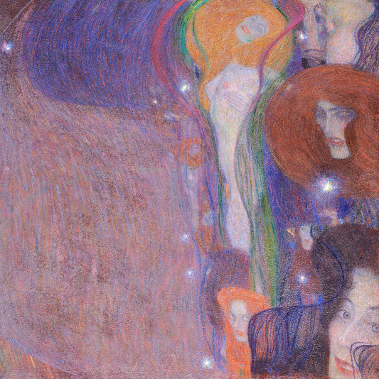 🌌✨ Irrlichter – Gustav Klimt (rond 1903)