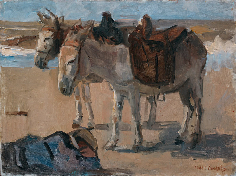 Twee ezels - Isaac Israëls