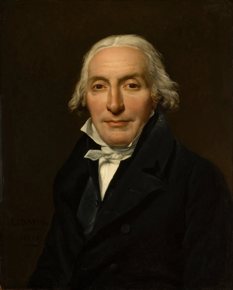 Portret van Jean-Pierre Delahaye - Jacques-Louis David