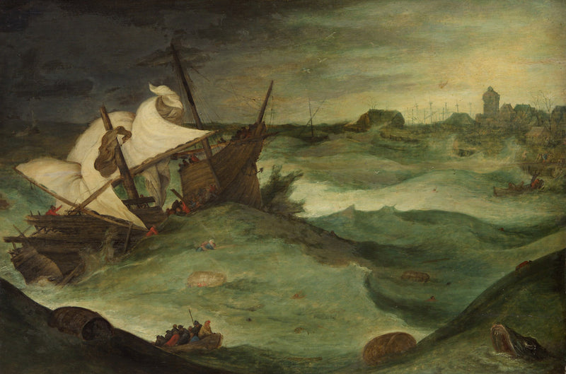 Tempête en mer - Jan Brueghel le Jeune