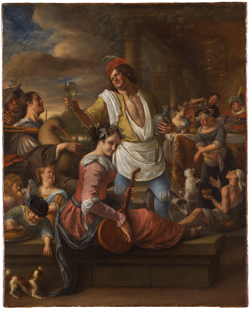 La parabole du riche et de Lazare - Jan Steen