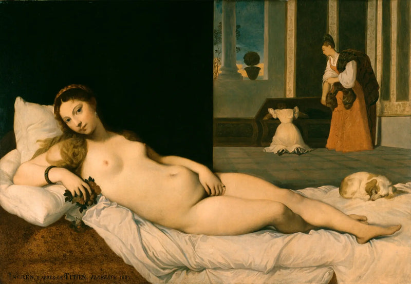Liggende Venus - Jean-Auguste-Dominique Ingres