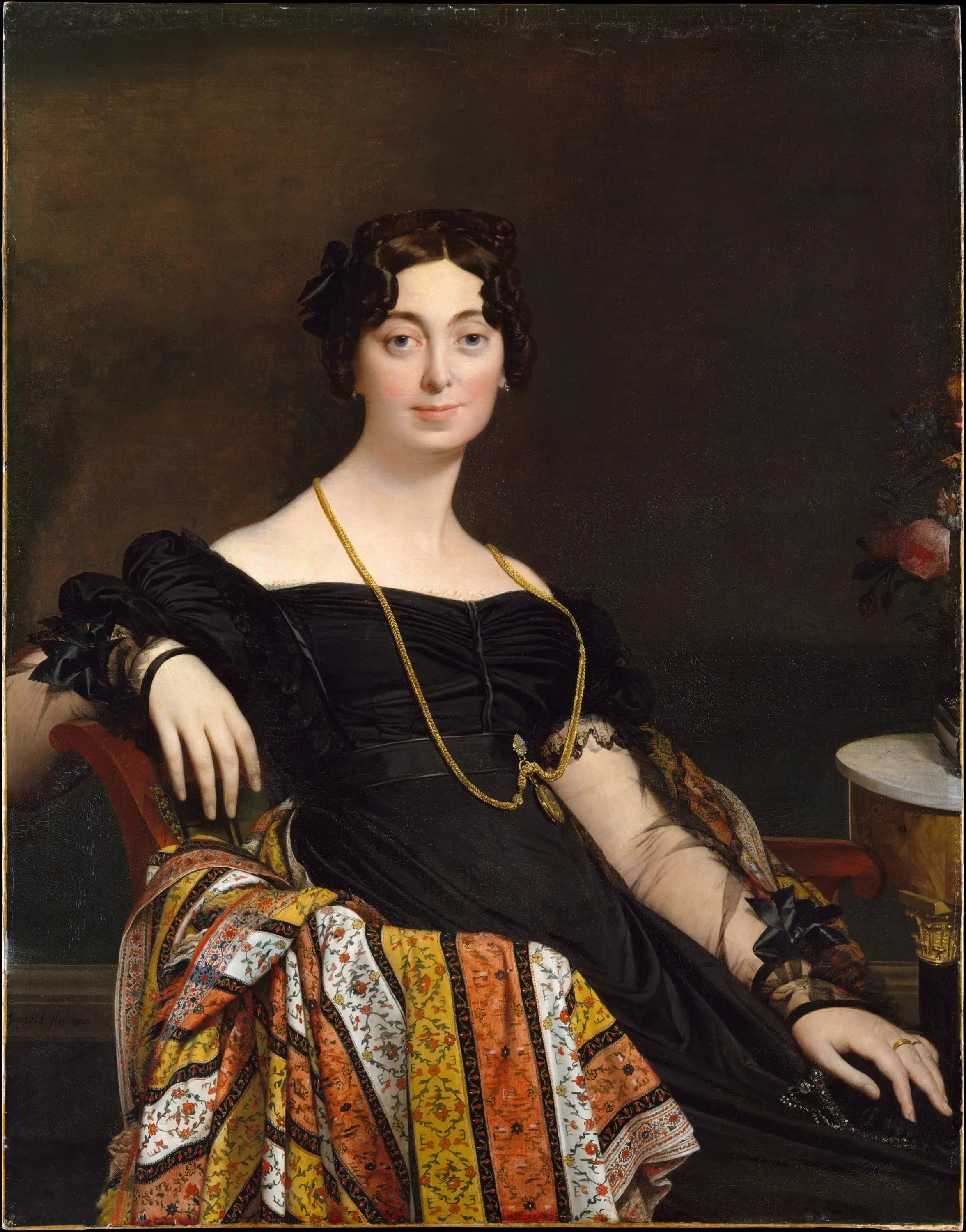 Madame Jacques-Louis Leblanc (Françoise Poncelle) - Jean-Auguste-Dominique Ingres - Alpha Reproduction
