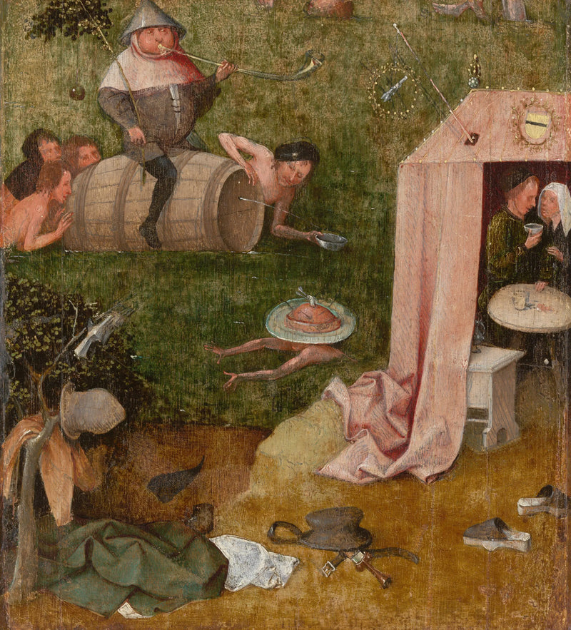 Allegorie van de ontucht en het genot - Hieronymus Bosch