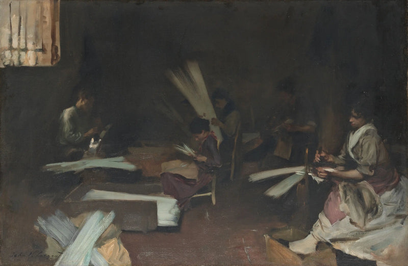 Venetiaanse glasblazers - John Singer Sargent