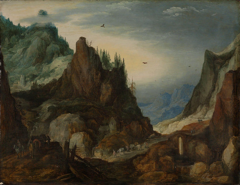 Paysage montagneux - Jan Brueghel l'Ancien