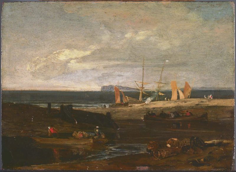 Een Scène aan de Engelse Kust - J. M. W. Turner