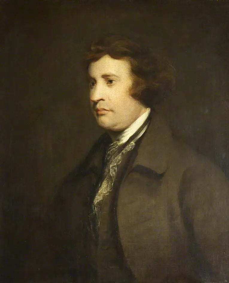Edmund Burke (1729–1797) - Joshua Reynolds - Alpha Reproduction