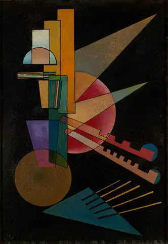 Abstracte interpretatie - Vassily Kandinsky