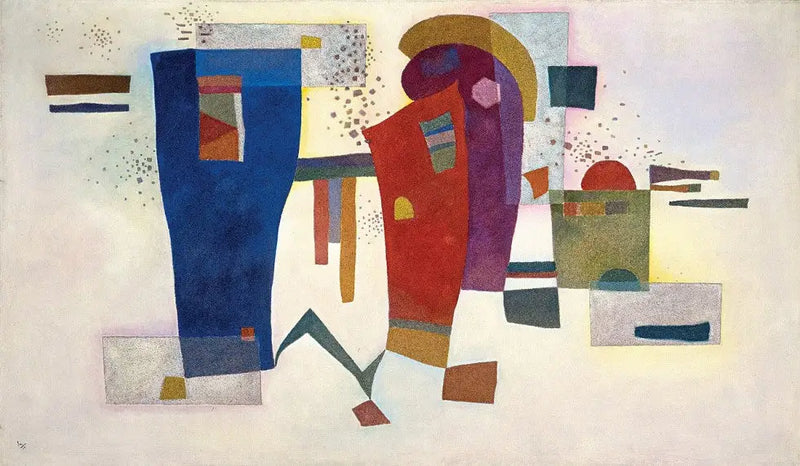 Gecombineerde contrasten - Vassily Kandinsky
