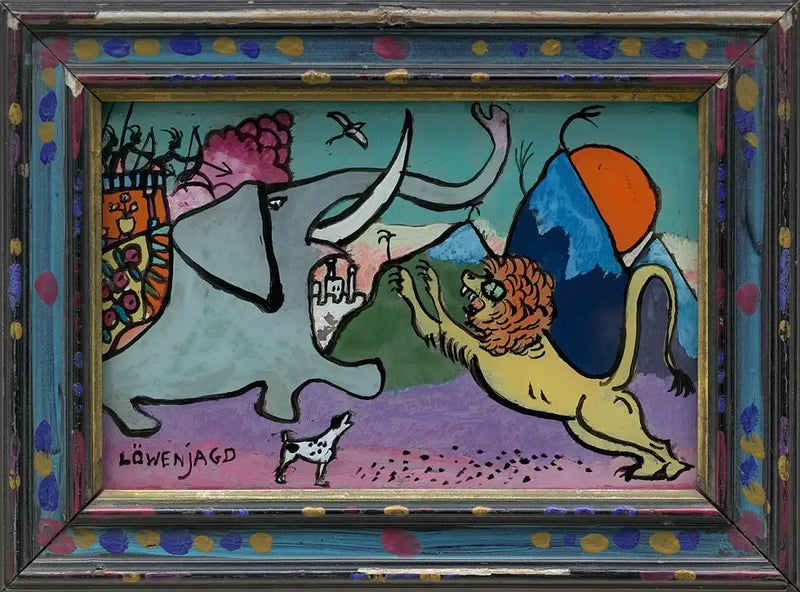 Leeuwenjacht - Vassily Kandinsky