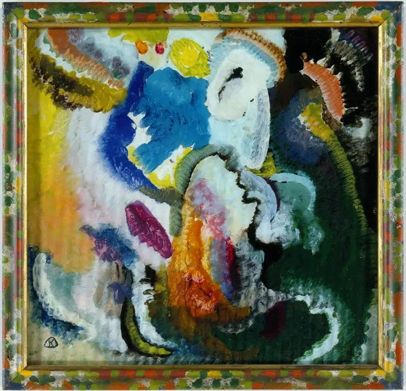 Met ruiter - Vassily Kandinsky