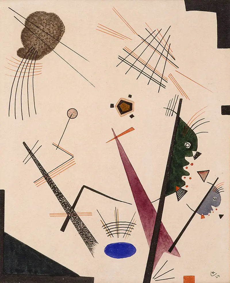 Compositie (1924) - Vassily Kandinsky