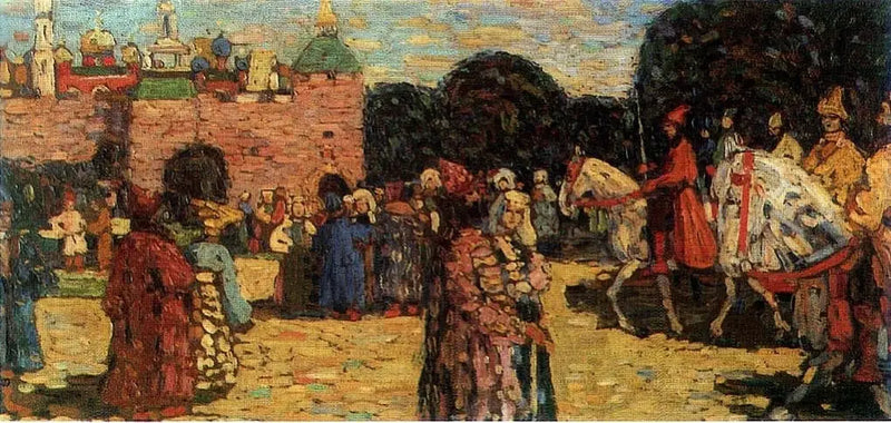 Zondag (oud Russisch) - Vassily Kandinsky