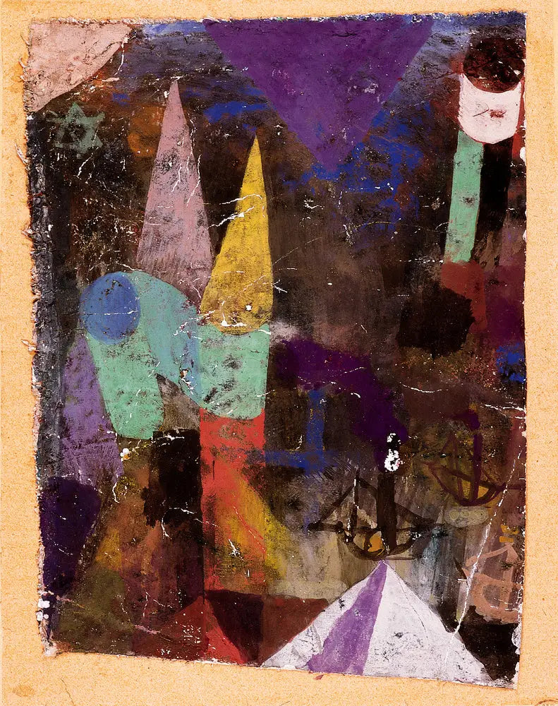 Havenbeeld 's Nachts - Paul Klee